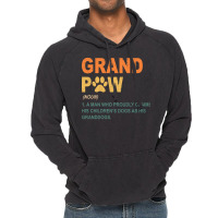 Funny Best Dog Grandpa Ever Grandpaw Apparel Retro Grand Paw Nature Vintage Hoodie | Artistshot