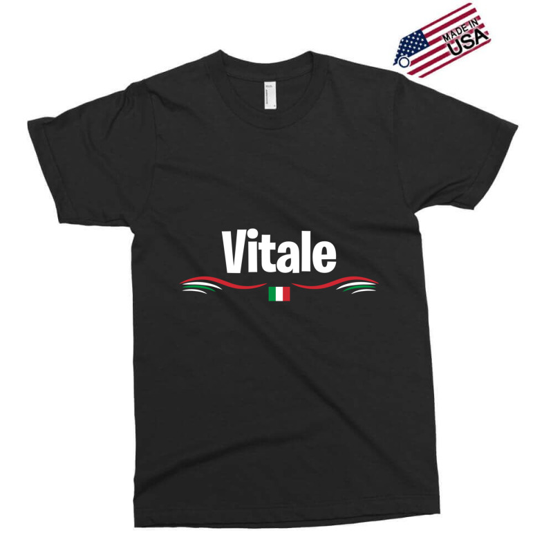 Italy Flag Italian Birthday Name Vitale Pullover Hoodie Exclusive T-shirt by bettincam | Artistshot