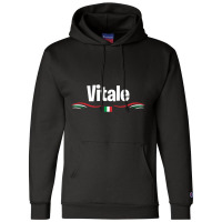 Italy Flag Italian Birthday Name Vitale Pullover Hoodie Champion Hoodie | Artistshot