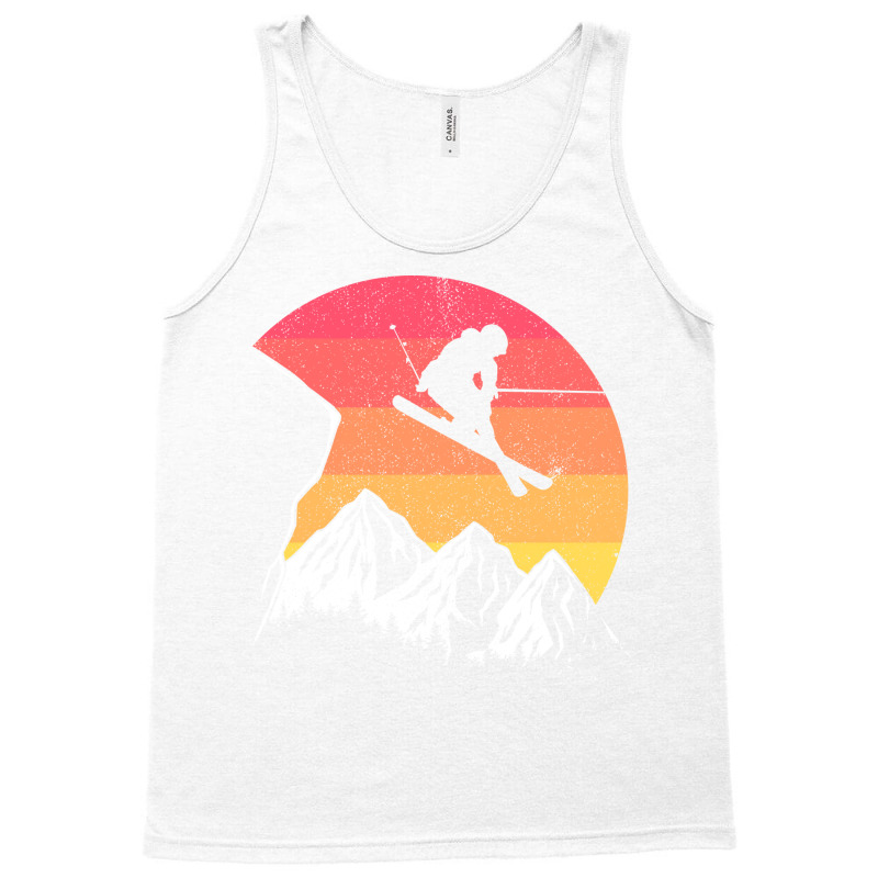 Vintage Alpine Skiing Love Tank Top | Artistshot