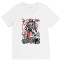 The Hell Walker Girl V-neck Tee | Artistshot