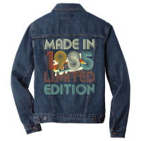 1985 Limited Edition Red Men Denim Jacket | Artistshot