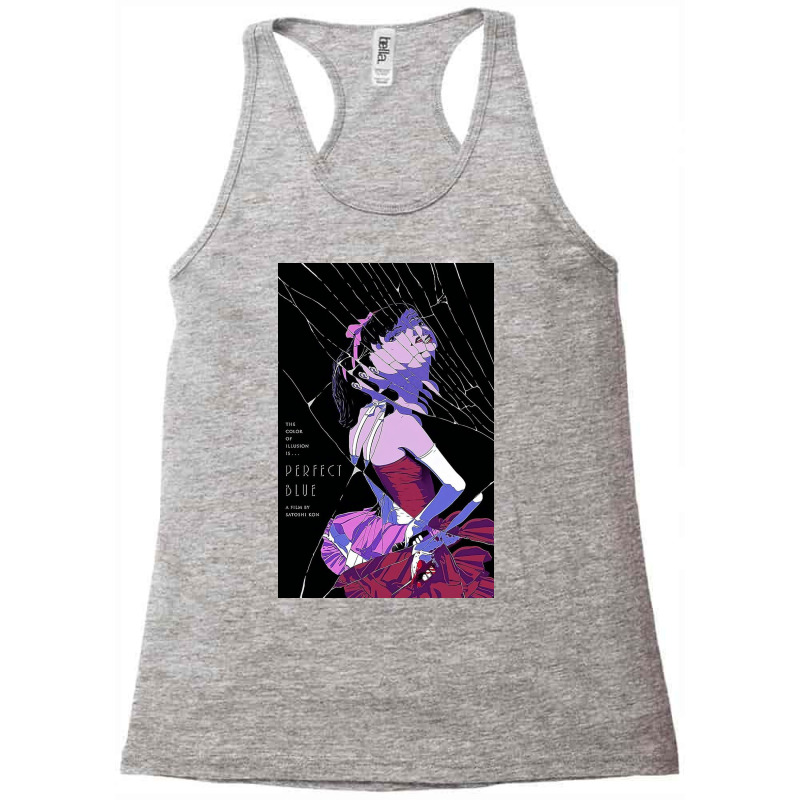 Perfect Blue Poster Racerback Tank by hattieholt | Artistshot