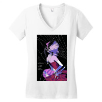 Perfect Blue Poster Women's V-neck T-shirt | Artistshot