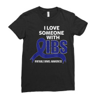 I Love Someone With Ibs Irritable Bowel Syndrome Valentines T Shirt Ladies Fitted T-shirt | Artistshot