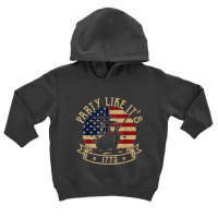 Party Like It's 1773 Funny Us History Boston Tea Vintage Toddler Hoodie | Artistshot