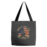 Party Like It's 1773 Funny Us History Boston Tea Vintage Tote Bags | Artistshot