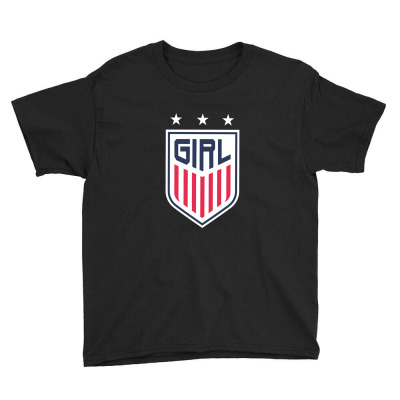 Uswnt Classic Youth Tee Designed By Comepunk
