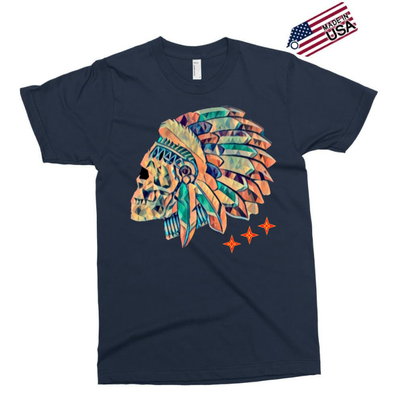 Indian Skull Chief Travel Exclusive T-shirt by tindalberkay9 | Artistshot