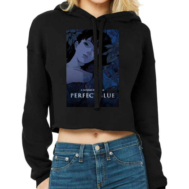 Perfect Blue (1997) Cropped Hoodie by hattieholt | Artistshot