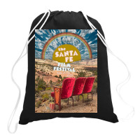 2023 The Santa Festival Drawstring Bags | Artistshot