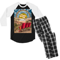 2023 The Santa Festival Men's 3/4 Sleeve Pajama Set | Artistshot