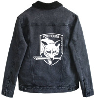 Metal Gear Solid White Unisex Sherpa-lined Denim Jacket | Artistshot