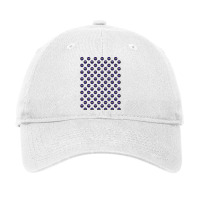 Chess  In Black White And Purple Pattern Funny Adjustable Cap | Artistshot