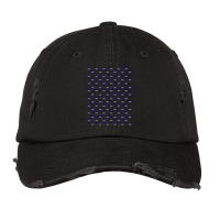 Chess  In Black White And Purple Pattern Funny Vintage Cap | Artistshot