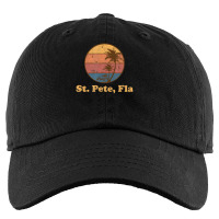 Trending Retro St Petersburg Florida Vintage 70s Sunset Kids Cap | Artistshot