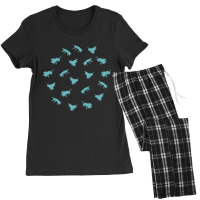 Trending Apiary (aquatic Blue) Women's Pajamas Set | Artistshot