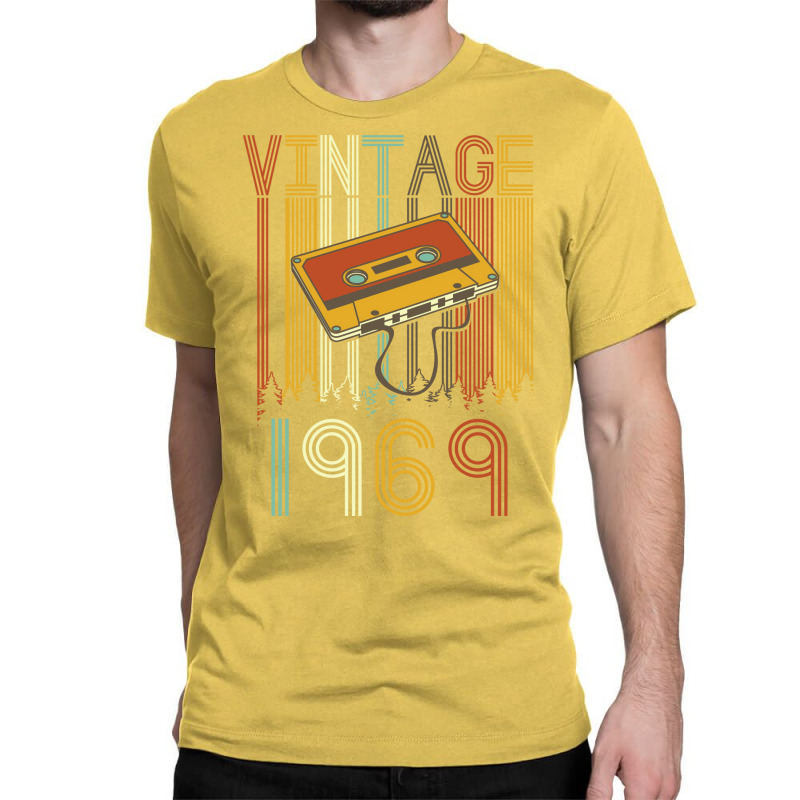 Vintage 1969 Retro Girl Classic T-shirt | Artistshot