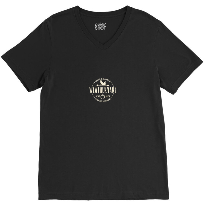 Weathervane Cafe & Bakery Jericho Vermont V-Neck Tee by ChristineErevelles | Artistshot