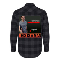 Jerma985 Is A Man Flannel Shirt | Artistshot