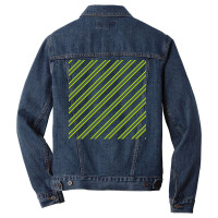 3d Lines Pattern Stars Men Denim Jacket | Artistshot