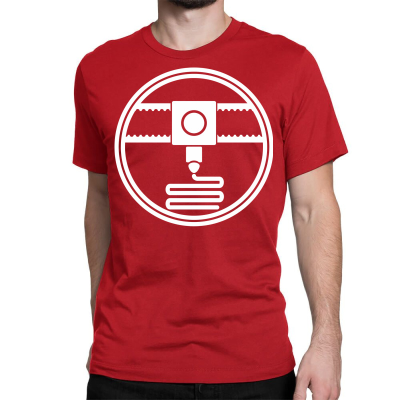 A 3d Printer For The Maker Quote Hipster Classic T-shirt by quningakaara8 | Artistshot