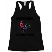 Motocross Gift All Good In The Mud Dirt Biker Gift Vintage Racerback Tank | Artistshot