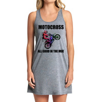 Motocross Gift All Good In The Mud Dirt Biker Gift Vintage Tank Dress | Artistshot