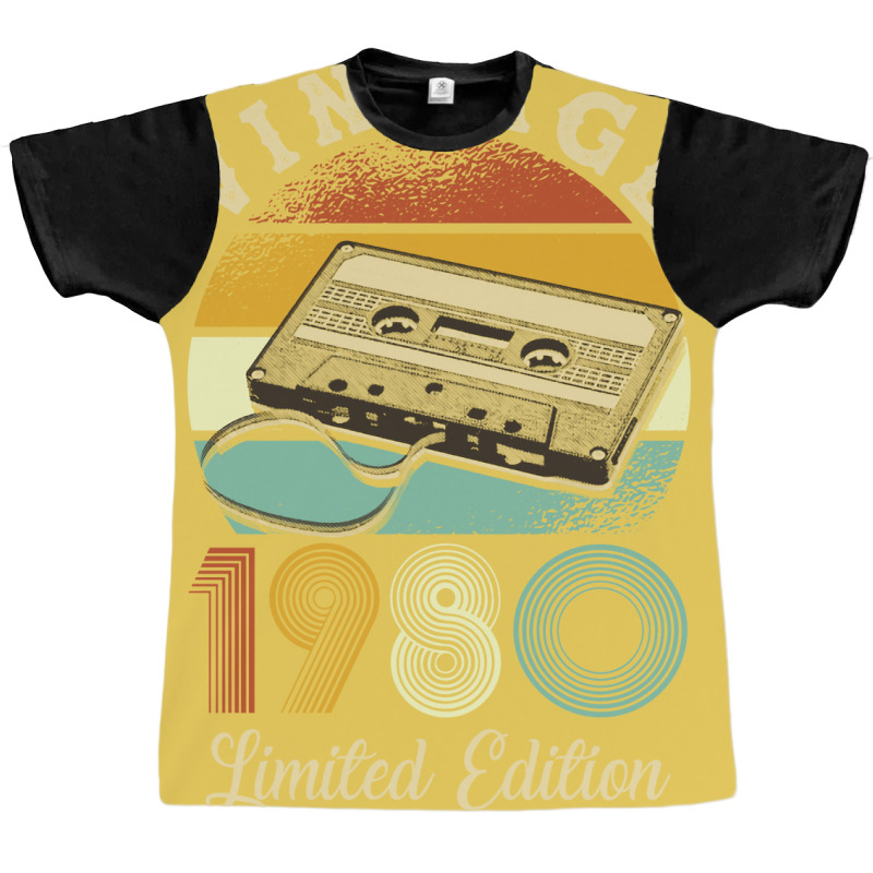 Vintage 1980 Cool Graphic T-shirt by tindalberkay9 | Artistshot