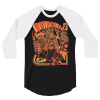 Retro Phonezilla 3/4 Sleeve Shirt | Artistshot