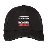 Artistshort Trending Atmospheric Scientist I'm Not Getting Old I'm Bec Vintage Cap | Artistshot