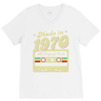 Made In 1970 Travel V-neck Tee | Artistshot