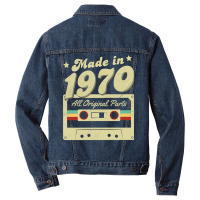 Made In 1970 Travel Men Denim Jacket | Artistshot