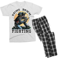 Going Down Fighting Like Jesse James Stars Men's T-shirt Pajama Set | Artistshot