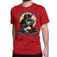 Going Down Fighting Like Jesse James Stars Classic T-shirt | Artistshot