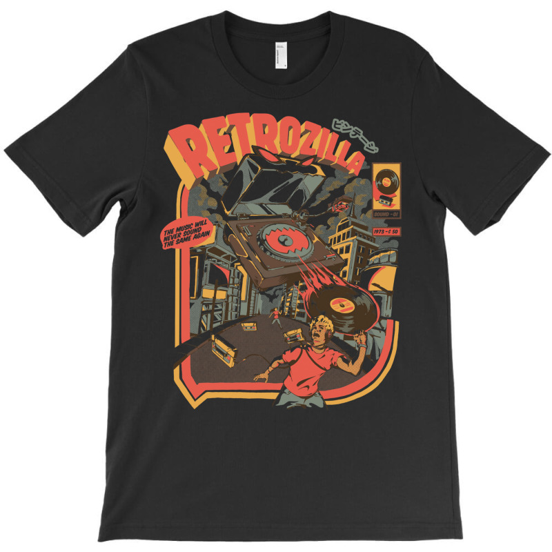 Retro Soundzilla T-shirt | Artistshot