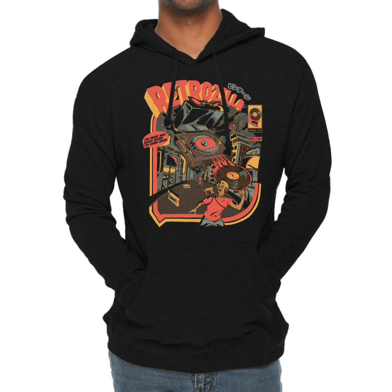 Retro Soundzilla Lightweight Hoodie | Artistshot