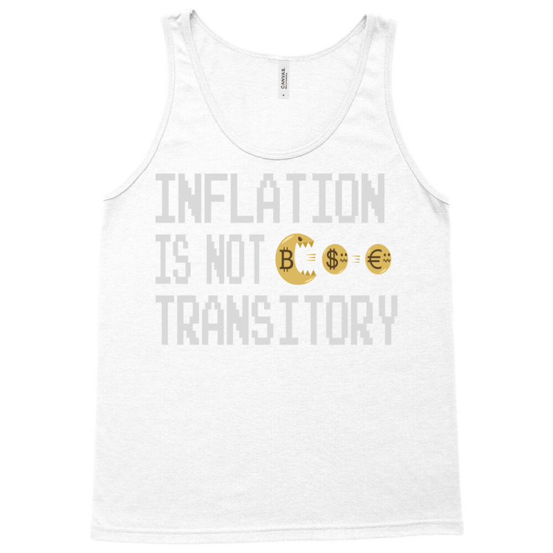 Inflation Is Not Transitory Retro Tank Top by rudralybensm | Artistshot