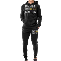 Inflation Is Not Transitory Retro Hoodie & Jogger Set | Artistshot