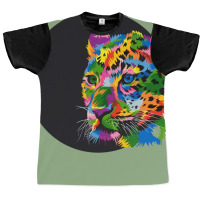 Artisticcolorfultiger Cool Graphic T-shirt | Artistshot