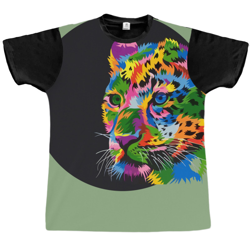 Artisticcolorfultiger Cool Graphic T-shirt | Artistshot