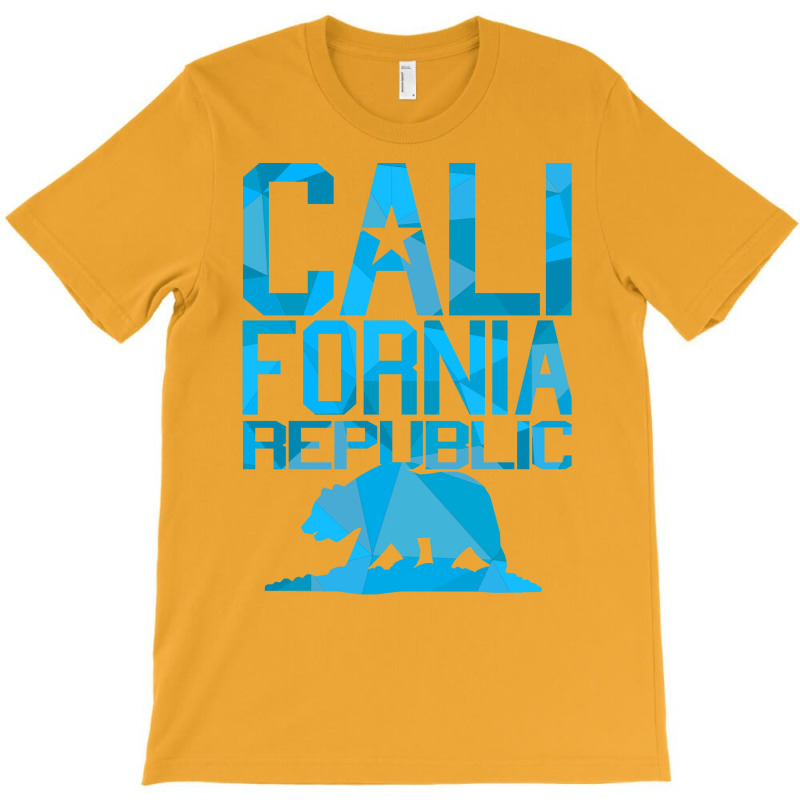 California Republic Bear (ice Blue Version) T-shirt | Artistshot