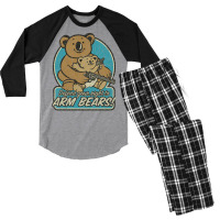 Defend Your Right To Arm Bears 1998 Humor Men's 3/4 Sleeve Pajama Set | Artistshot