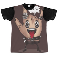 Rock On! Graphic T-shirt | Artistshot