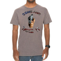 Come And Take It Gun Weapon 2nd Amendment Cute Vintage T-shirt | Artistshot