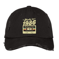 Made In 1986 Retro Vintage Cap | Artistshot