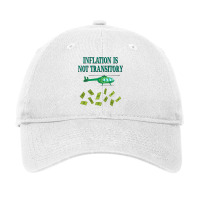 Inflation Is Not Transitory Humor Adjustable Cap | Artistshot