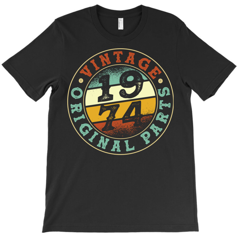 Vintage 1974 Parts Funny T-Shirt by orichkervanr | Artistshot