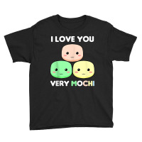 Asian Food Japanese Dish Mochi Dessert Rice Cake Japan Youth Tee | Artistshot