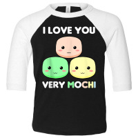 Asian Food Japanese Dish Mochi Dessert Rice Cake Japan Toddler 3/4 Sleeve Tee | Artistshot